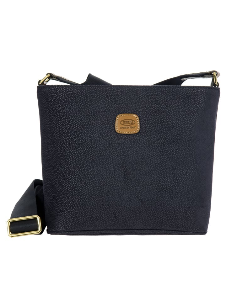 

Сумка через плечо Life 25 см синего цвета BRIC`s