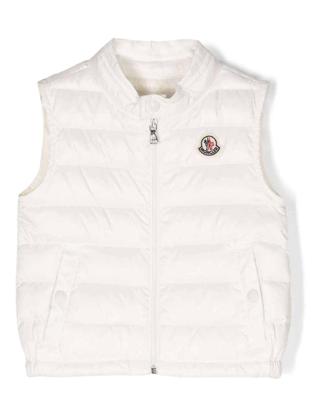 

Дутый жилет New Amaury Moncler Enfant, белый