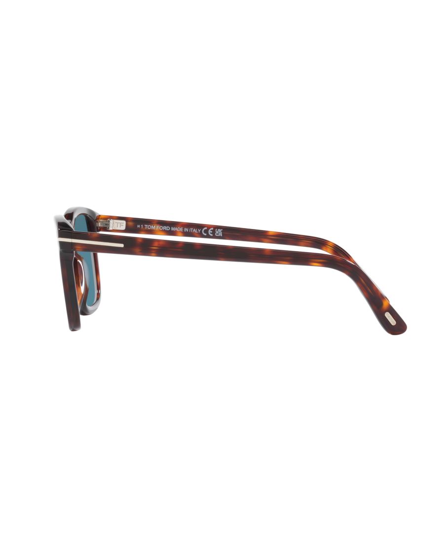 Мужские солнцезащитные очки стандартного размера, FT1179 TR001977 Tom Ford, Tortoise Red — фото 3