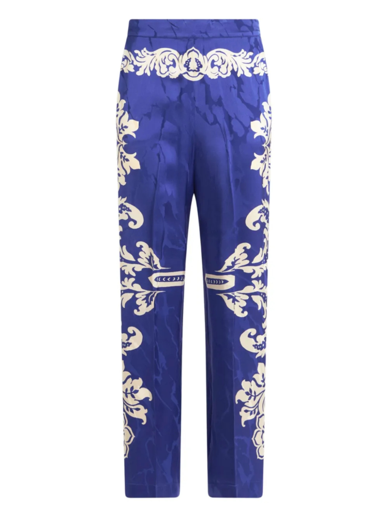 

ETRO зауженные брюки с принтом Baroque, синий