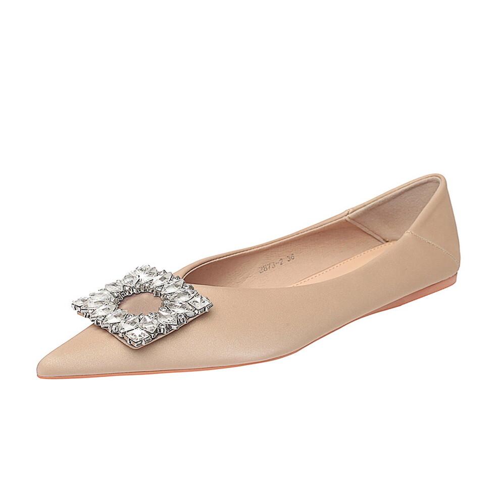 

Туфли женские повседневные Women's Casual Shoes Women's Bamiti, цвет Champagne