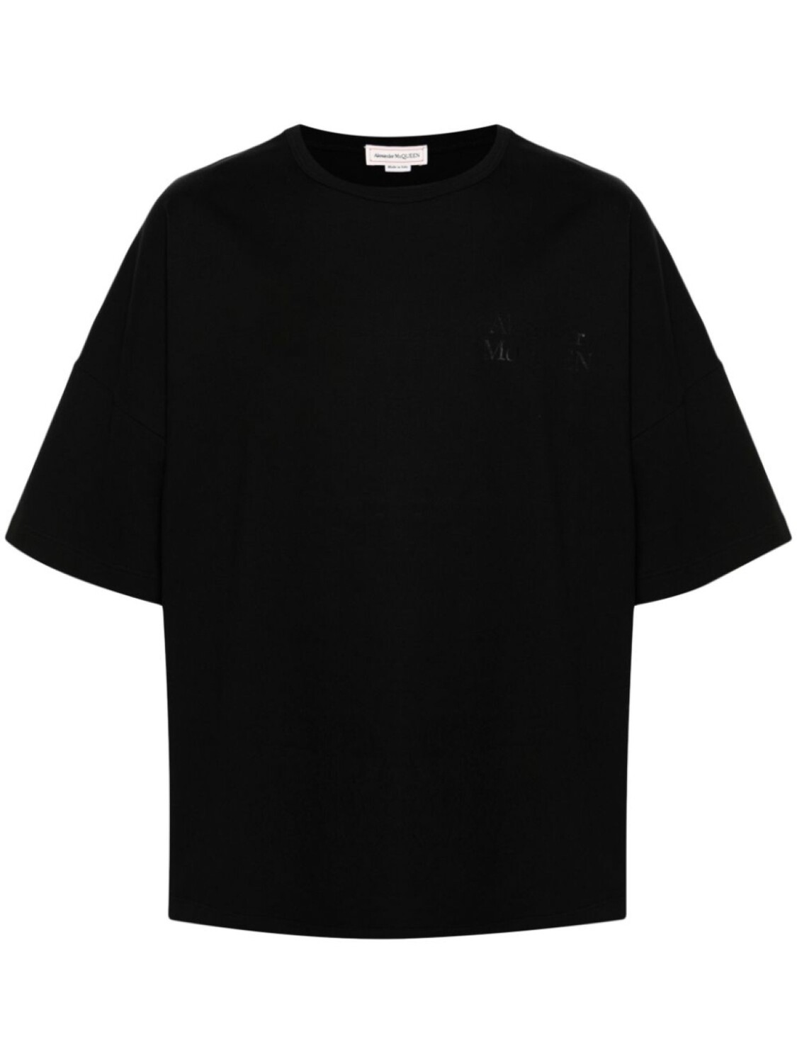 

Alexander McQueen футболка с логотипом, черный