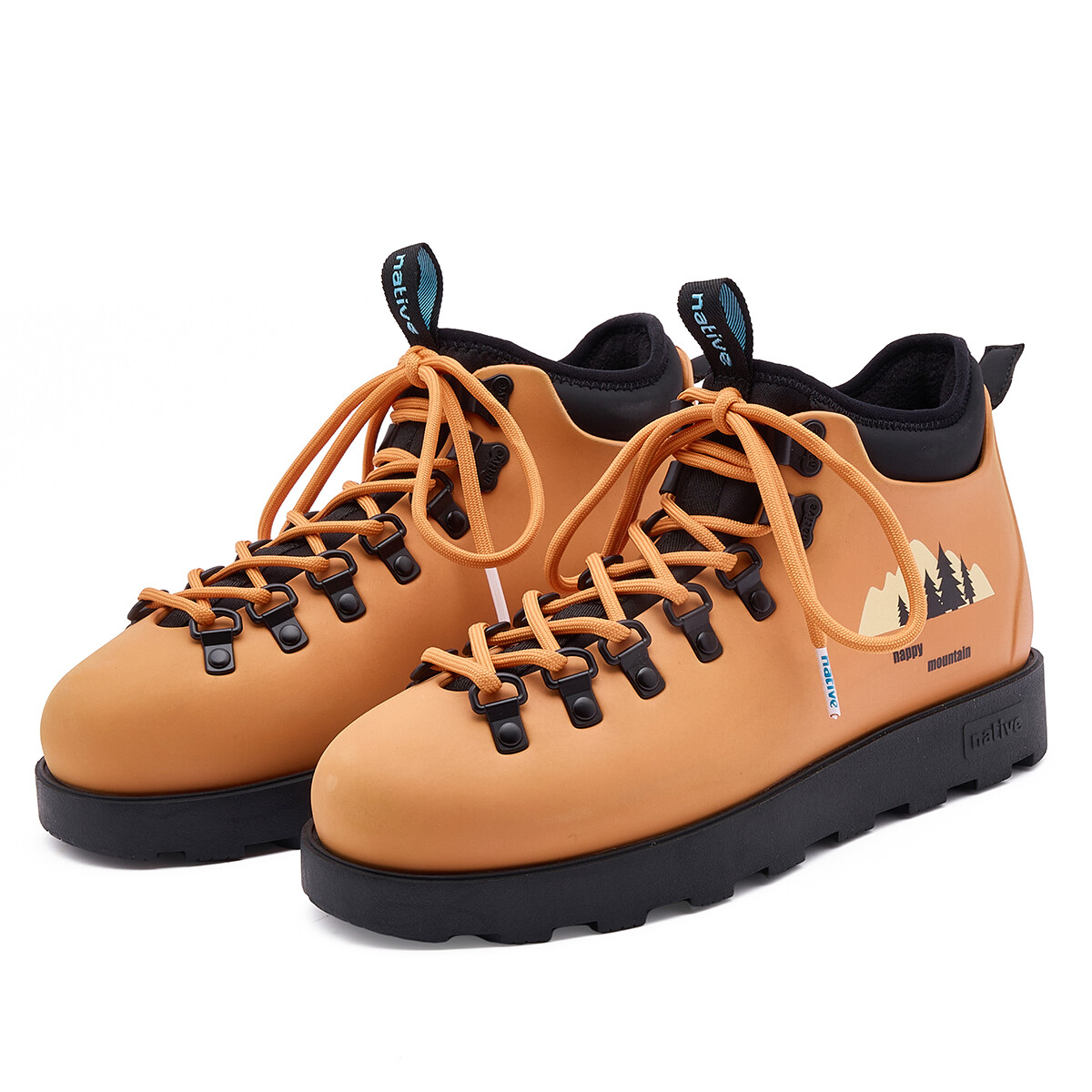 Ботинки Native Shoes Fitzsimmons 31200602, желтая охра/черный — фото 2