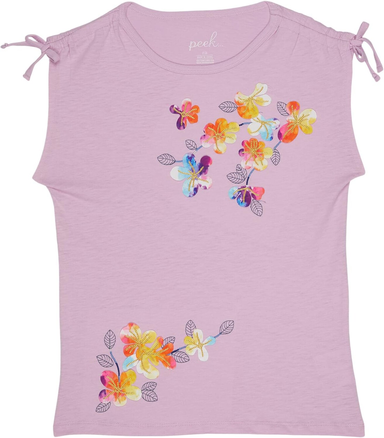 

Топ PEEK Flowers Applique Top, фиолетовый