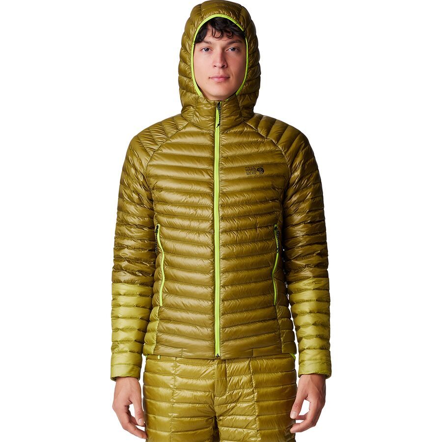 

Куртка Mountain Hardwear Ghost Whisperer Hooded Mountain Hardwear, Vetiver/Moon Moss