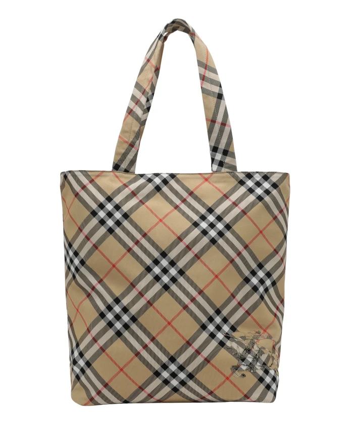 

Маленькая большая сумка Burberry, бежевый