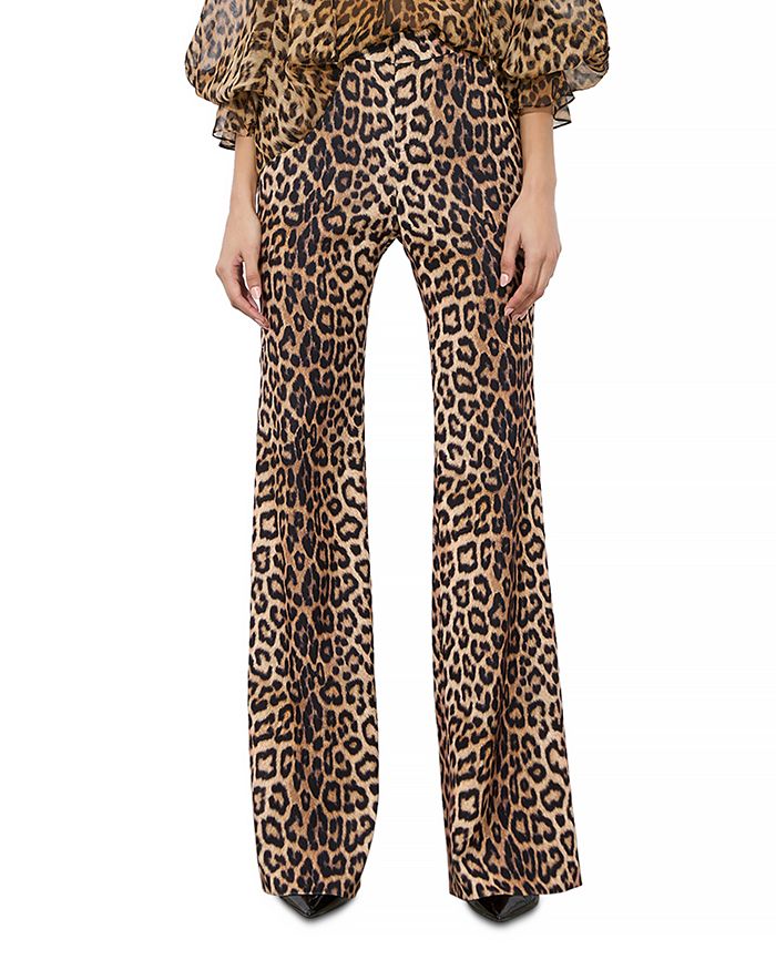 

Брюки Remi Slim Bootcut Alice and Olivia, мультиколор