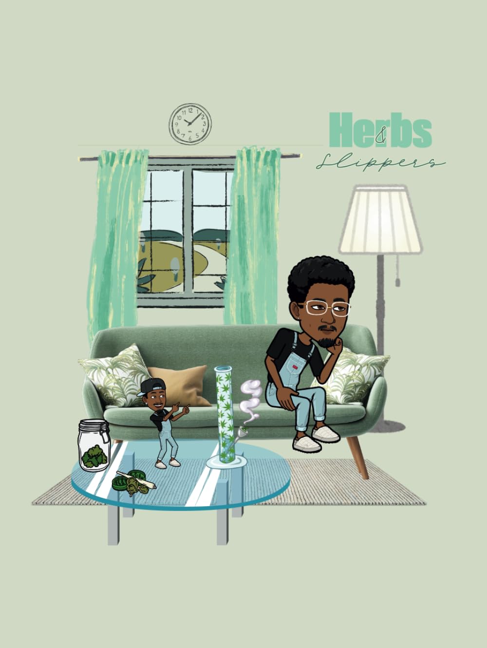 

Herbs and Slippers: The long day of two hilarious friends! (Independently published)