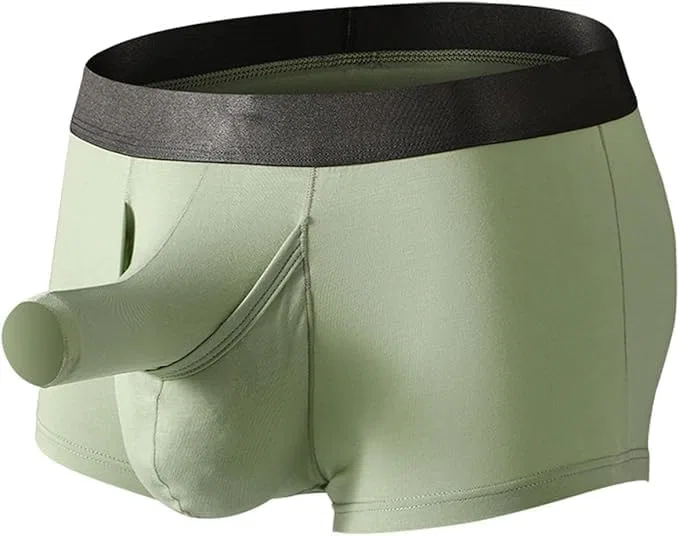 Боксеры с выпуклостью Men's Separated Bulge, Light Green