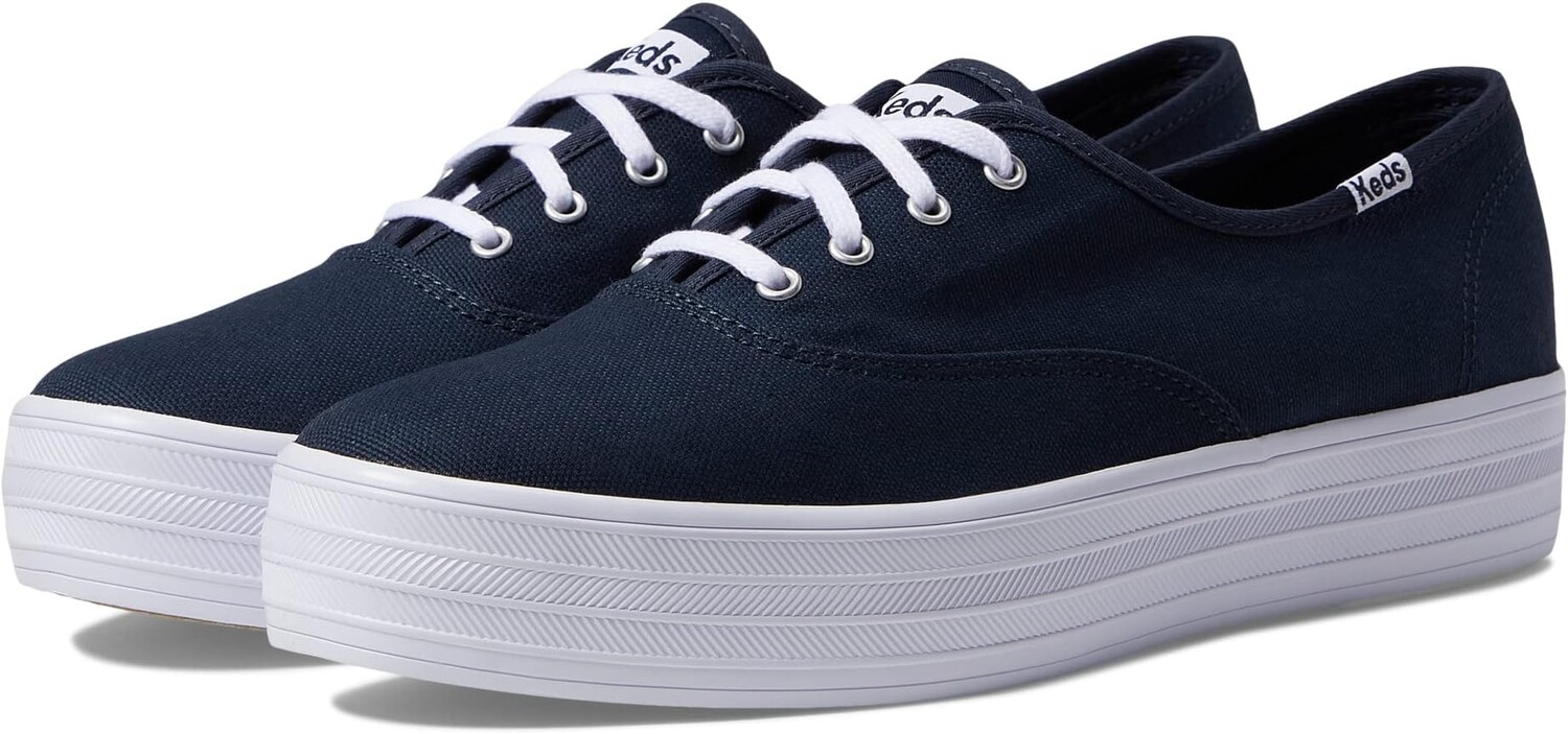 

Кроссовки The Platform Lace Up Keds, темно-синий