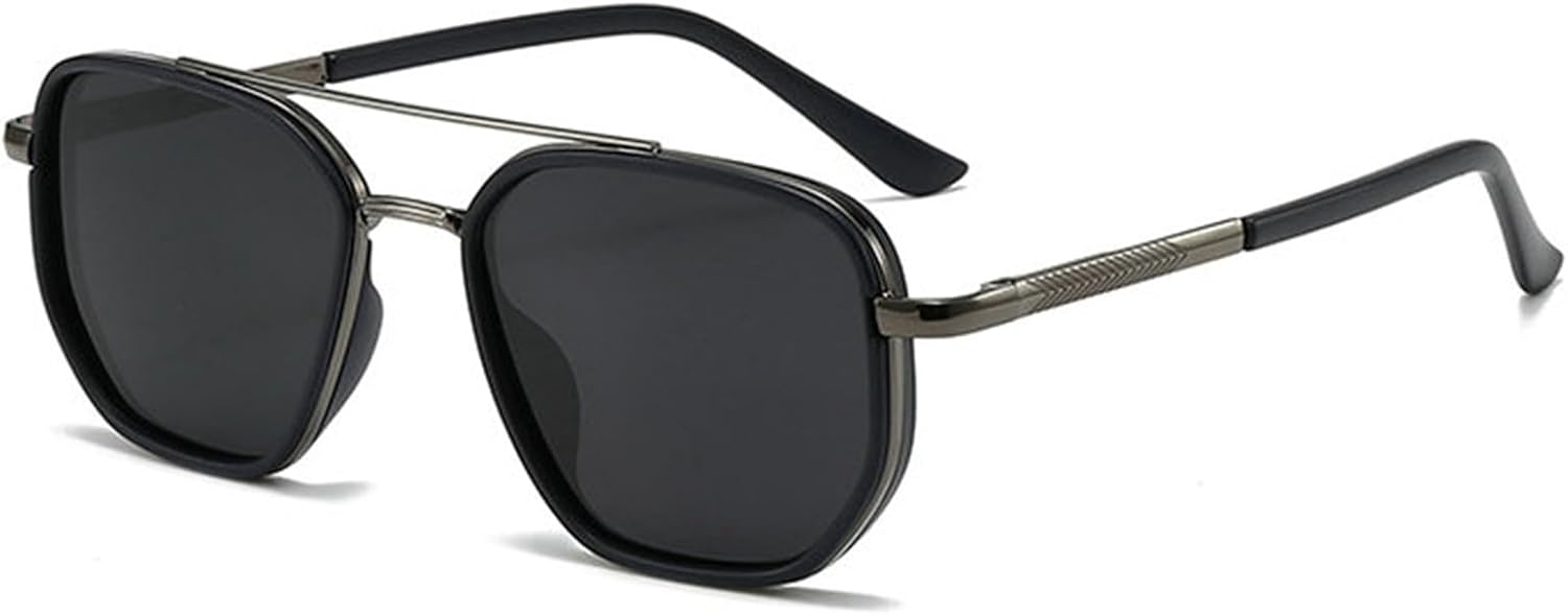 

Солнцезащитные очки Helena Polarized Pilot для женщин, ретро-очки с тонировкой, черные, квадратные, для мужчин, для вождения, путешествий, активного отдыха, с защитой от УФ-излучения UV400, C6