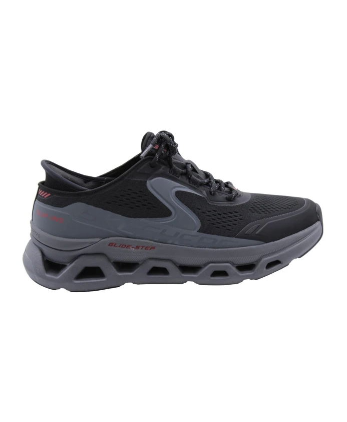 

Повседневные кроссовки в стиле семифреддо. Skechers, черный