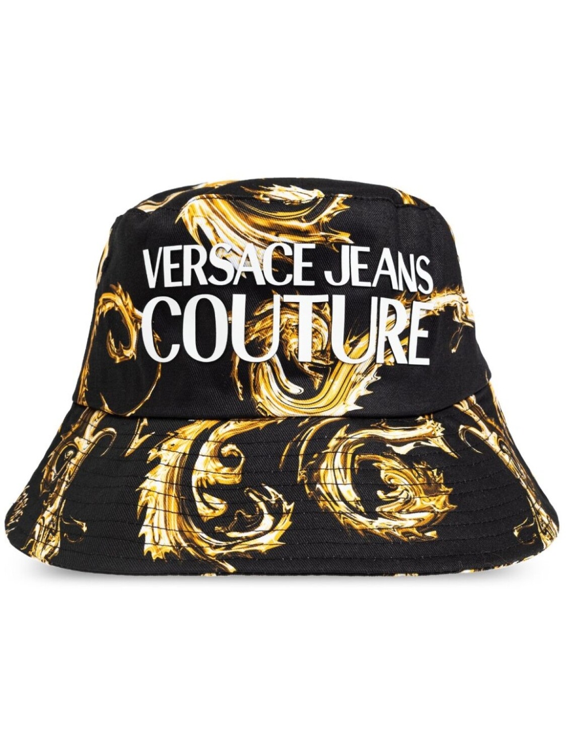 

Панама с принтом «барокко» Versace Jeans Couture, черный