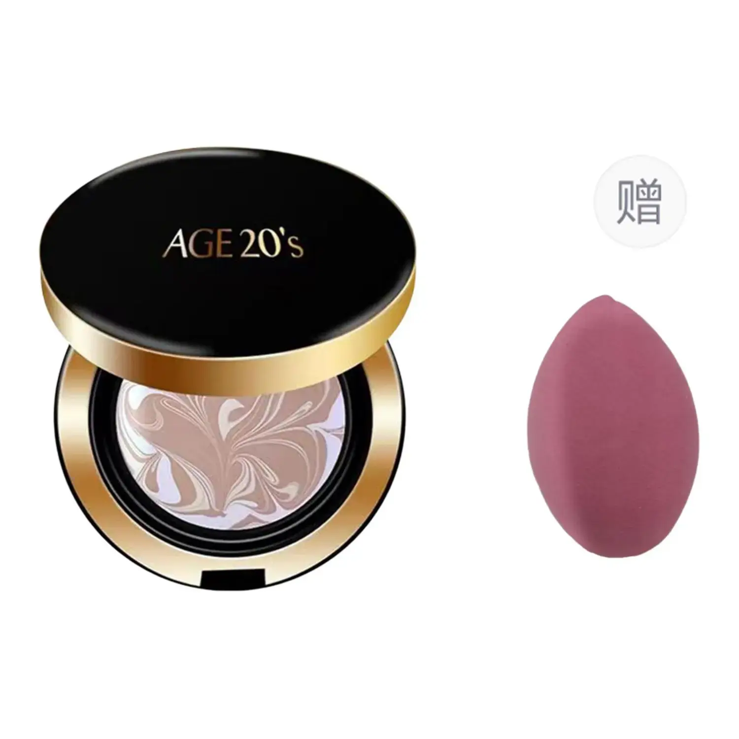 

AEKYUNG KERASYS тональная основа с воздушной подушкой и трехцветным рельефным рисунком, стойкая, контролирует жирный блеск, с защитой от солнца, натуральный оттенок, 28 г + кисть Aekyung 20's Age