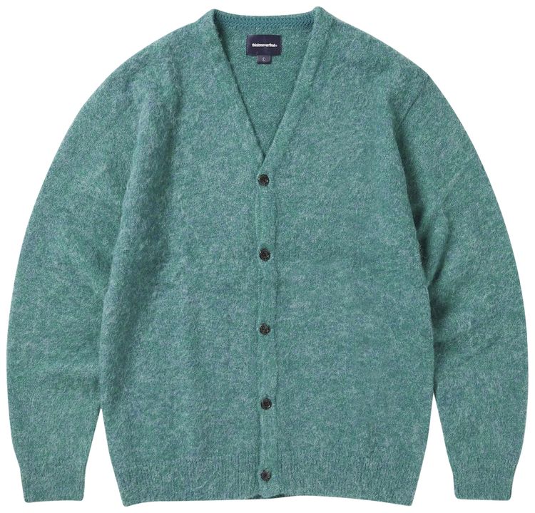 

Кардиган thisisneverthat Hairy Knit Cardigan 'Green', зеленый
