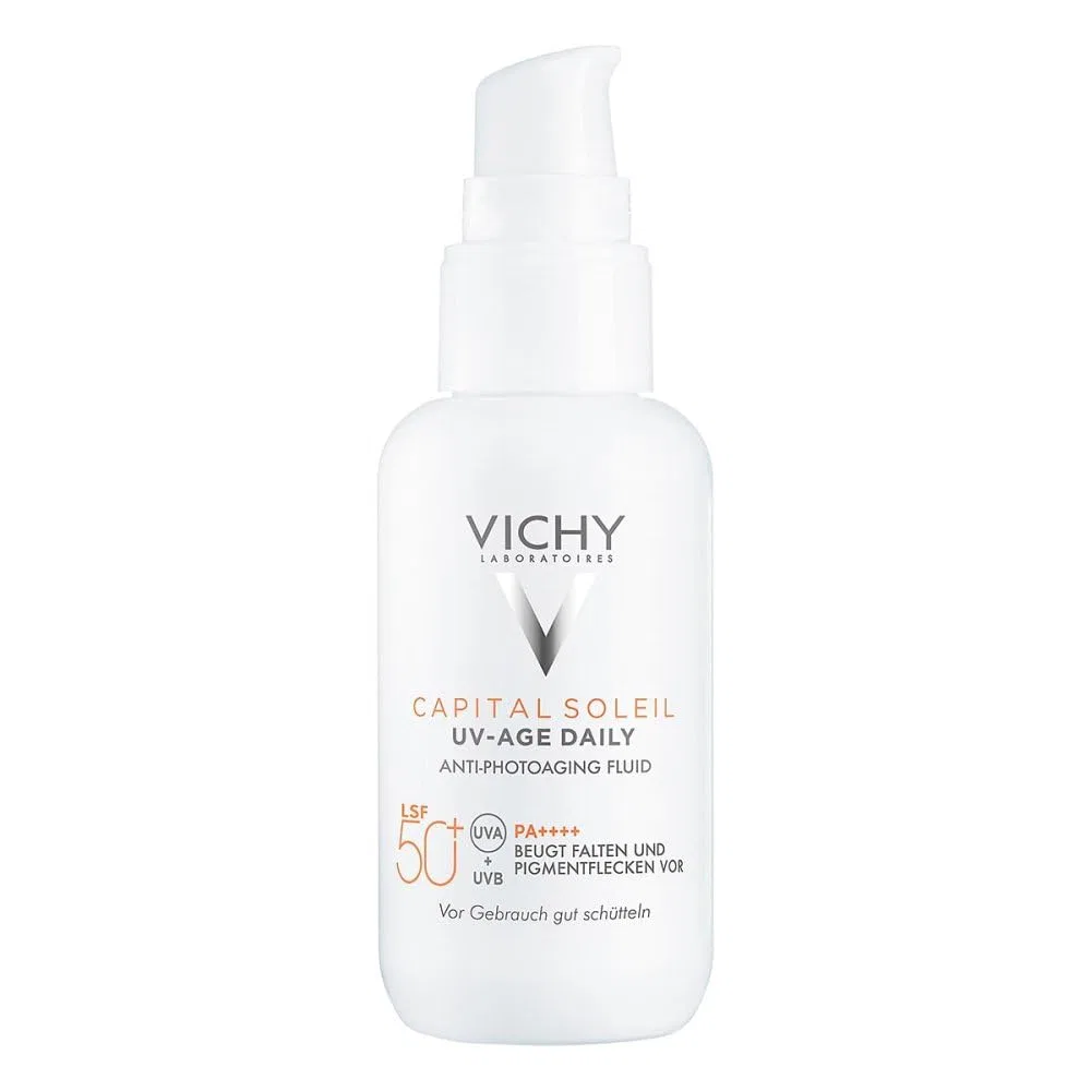 Солнцезащитный флюид для лица «Capital Soleil UV-Age Daily» SPF 50+ от VICHY Vichy — фото 2
