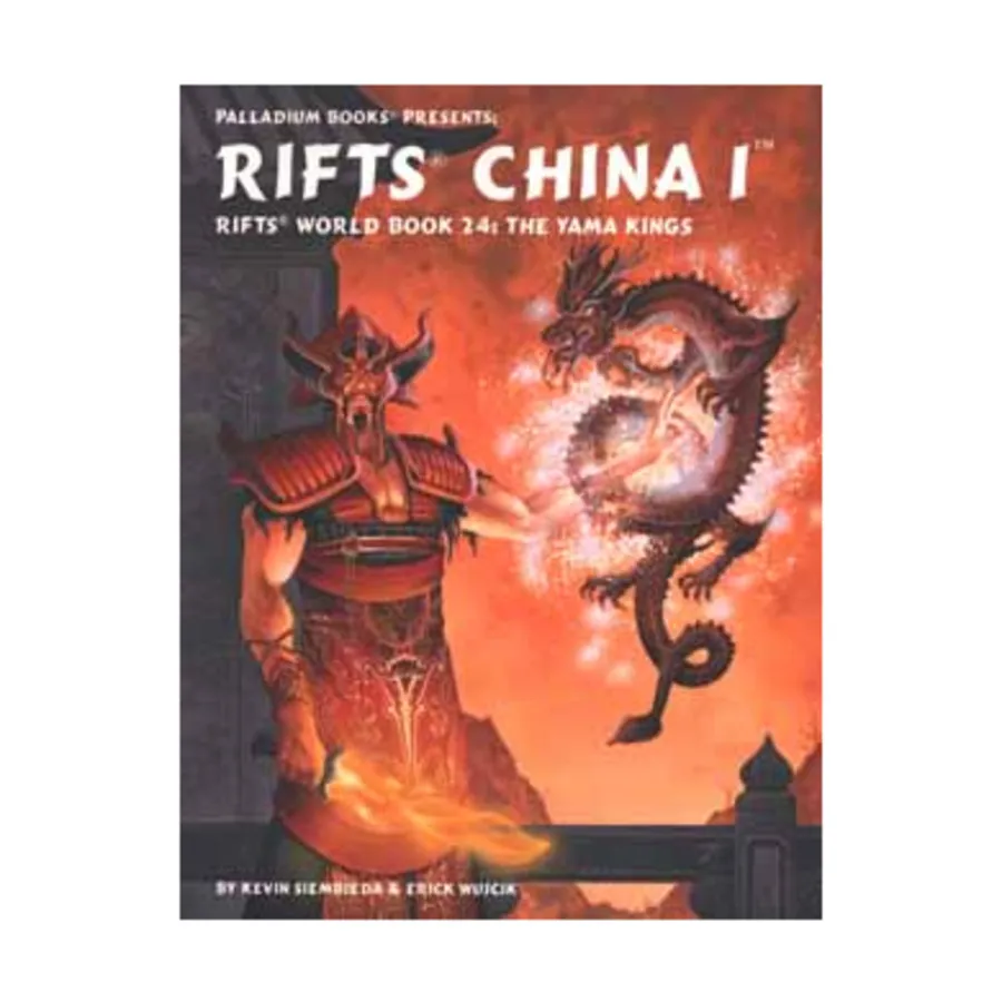 

China #1 - The Yama Kings, Rifts - World Books #16 - #30, мягкая обложка