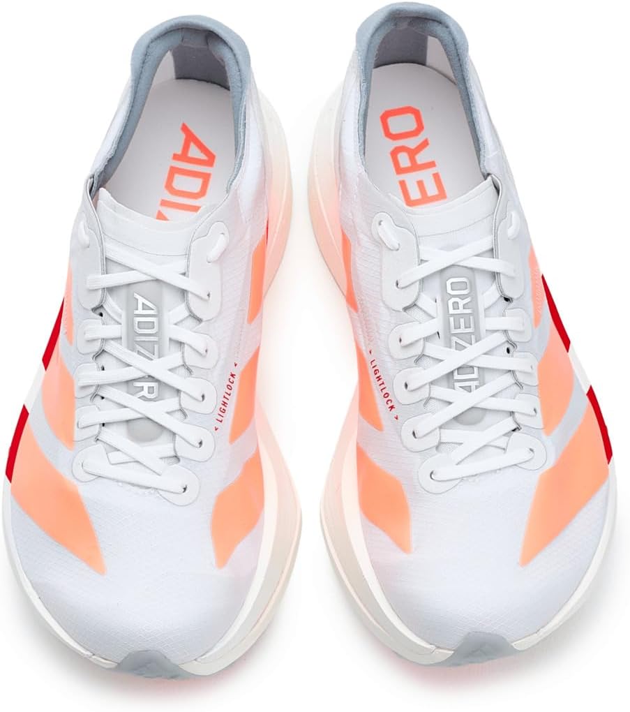 Мужские кроссовки adidas Adizero Adios Pro 3, белый/красный/оранжевый/ярко-красный — фото 3
