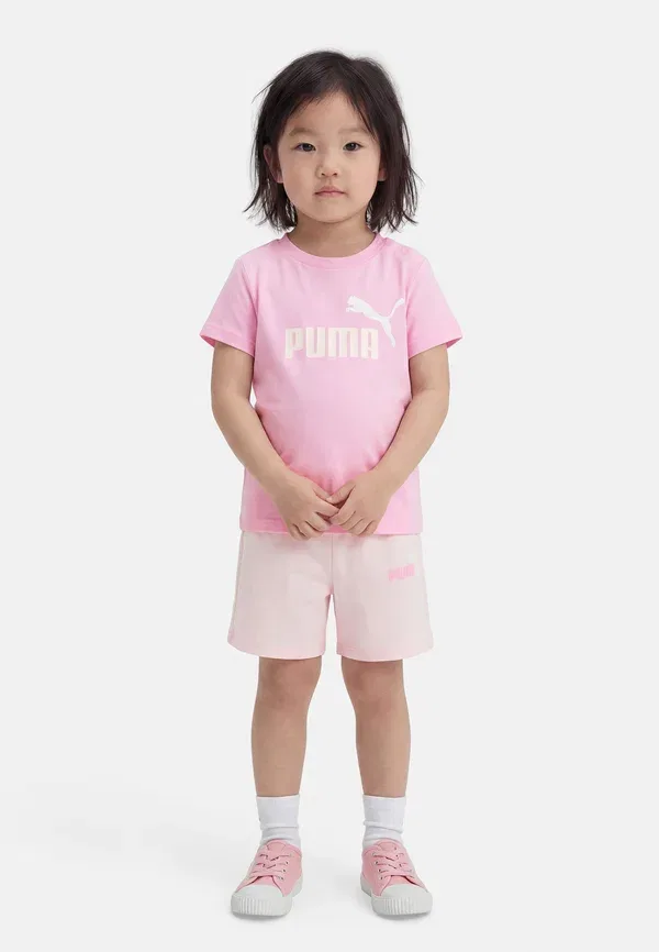 Футболка и шорты Minicats Puma, розовое мерцание