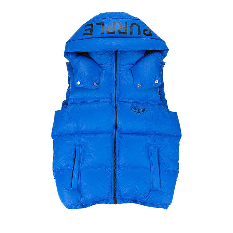 

Пуховик PURPLE BRAND Nylon Puffer Vest, Blue