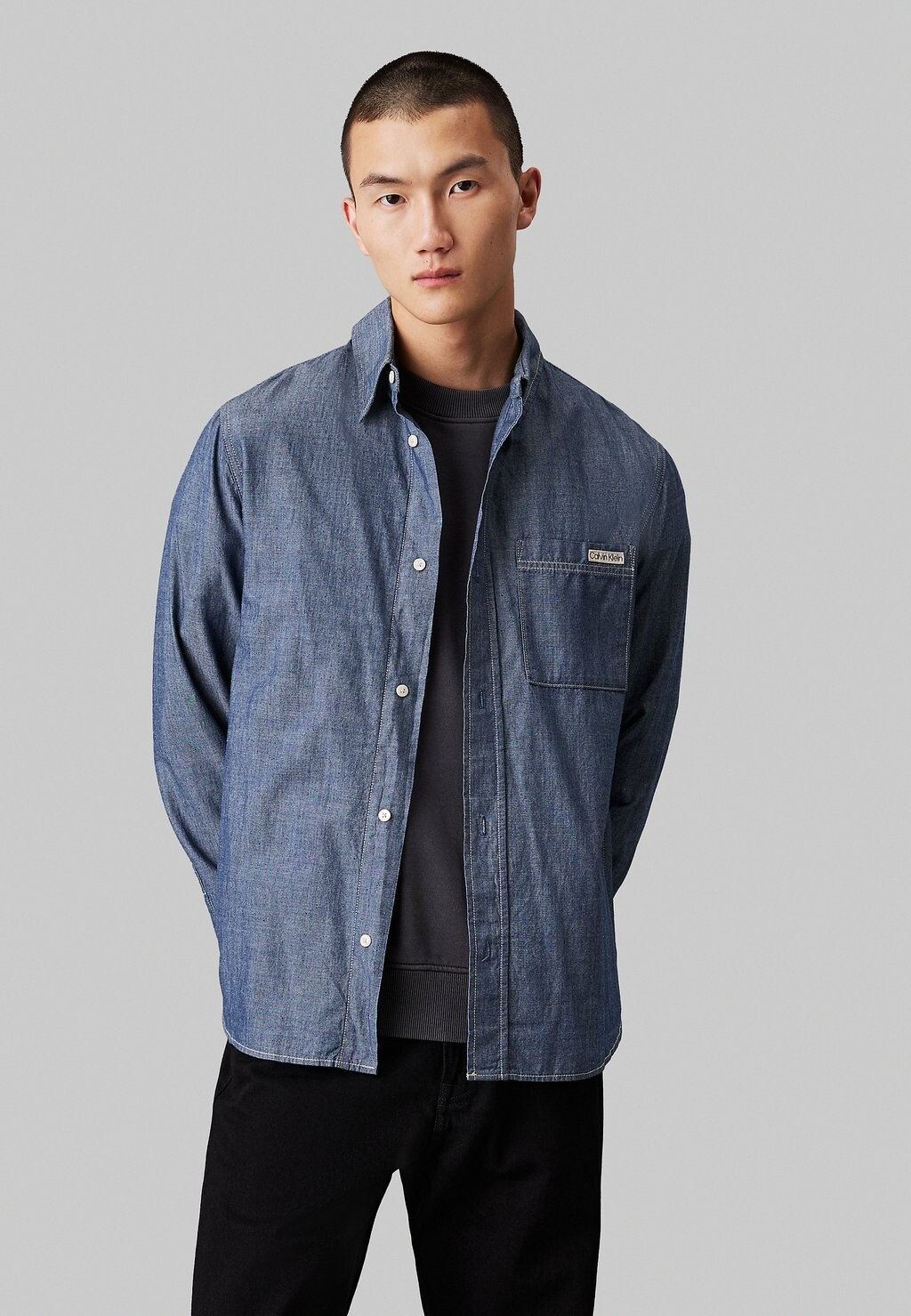 

Рубашка Calvin Klein Jeans, цвет Selvage Denim