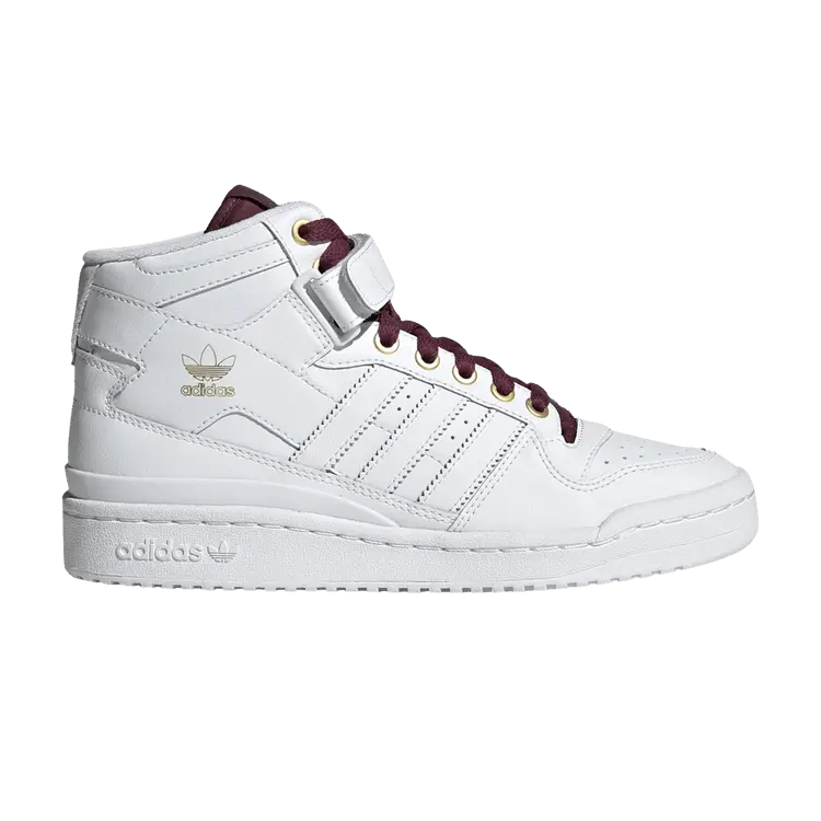 Кроссовки adidas Wmns Forum Mid 'White Victory Crimson', белый