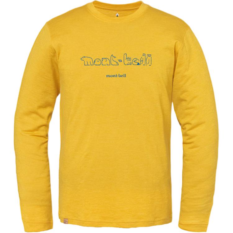 

MONTBELL Футболка мужская Yellow/YL