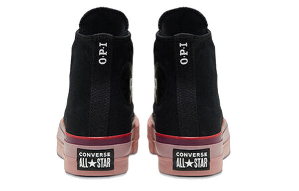 Кроссовки opi x chuck taylor all star platform high 'edinburgher & tatties' Converse, черный — фото 4