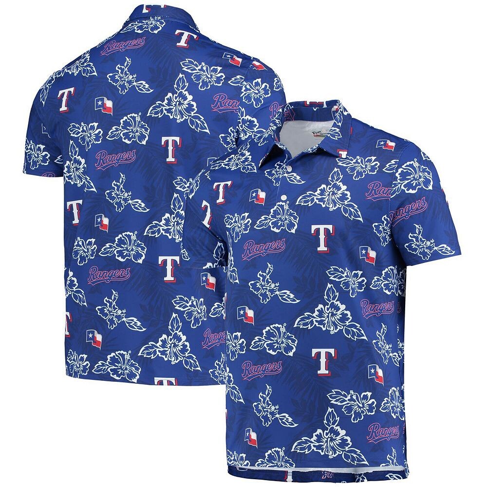 

Мужская футболка-поло Reyn Spooner Royal Texas Rangers Performance, цвет Rgr Blue