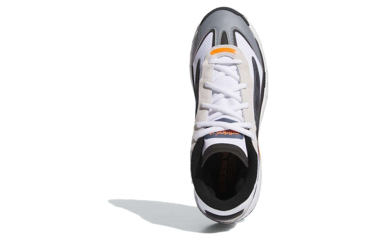 Кроссовки Adidas originals Niteball 2.0 Lifestyle, белый/черный/серый — фото 4