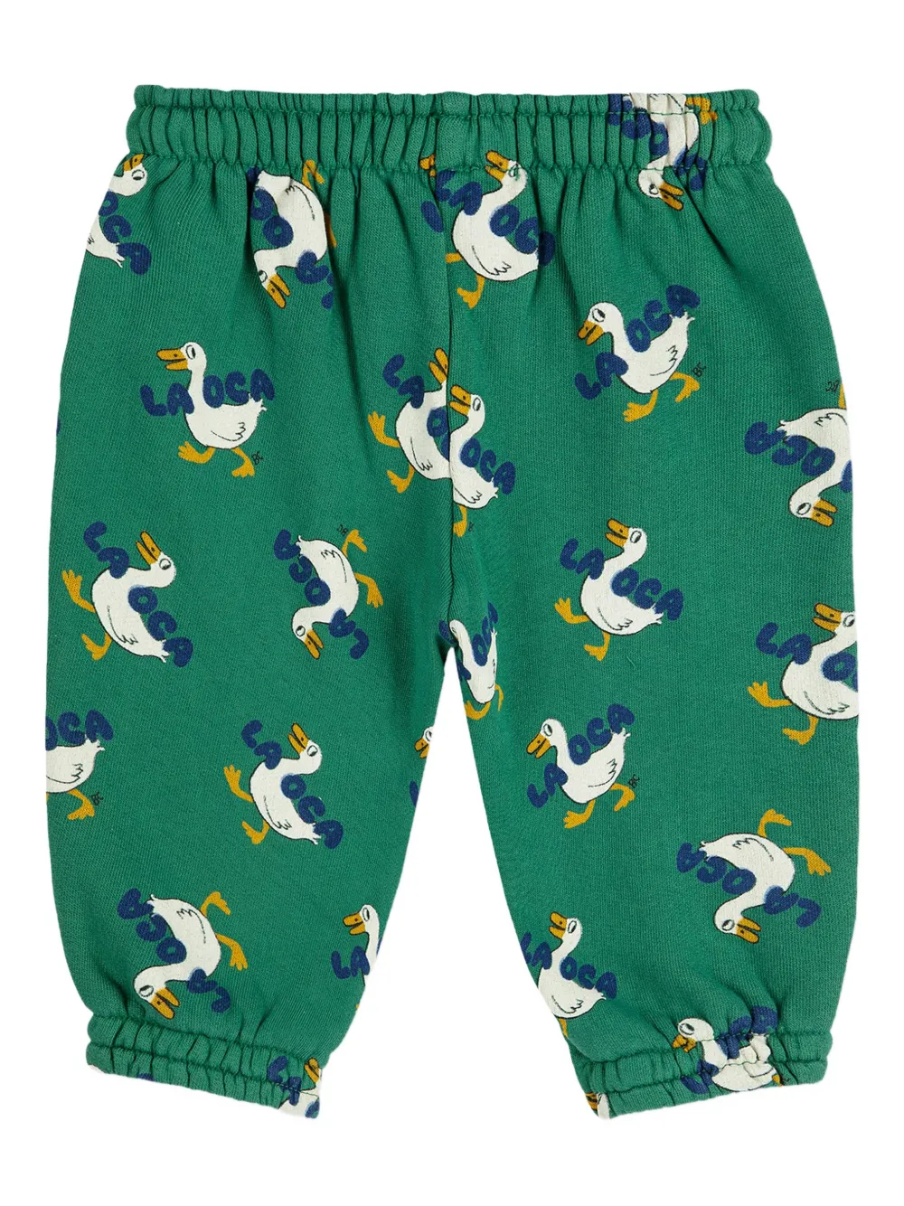 

Брюки с эластичным поясом и принтом уток BOBO CHOSES, зеленый