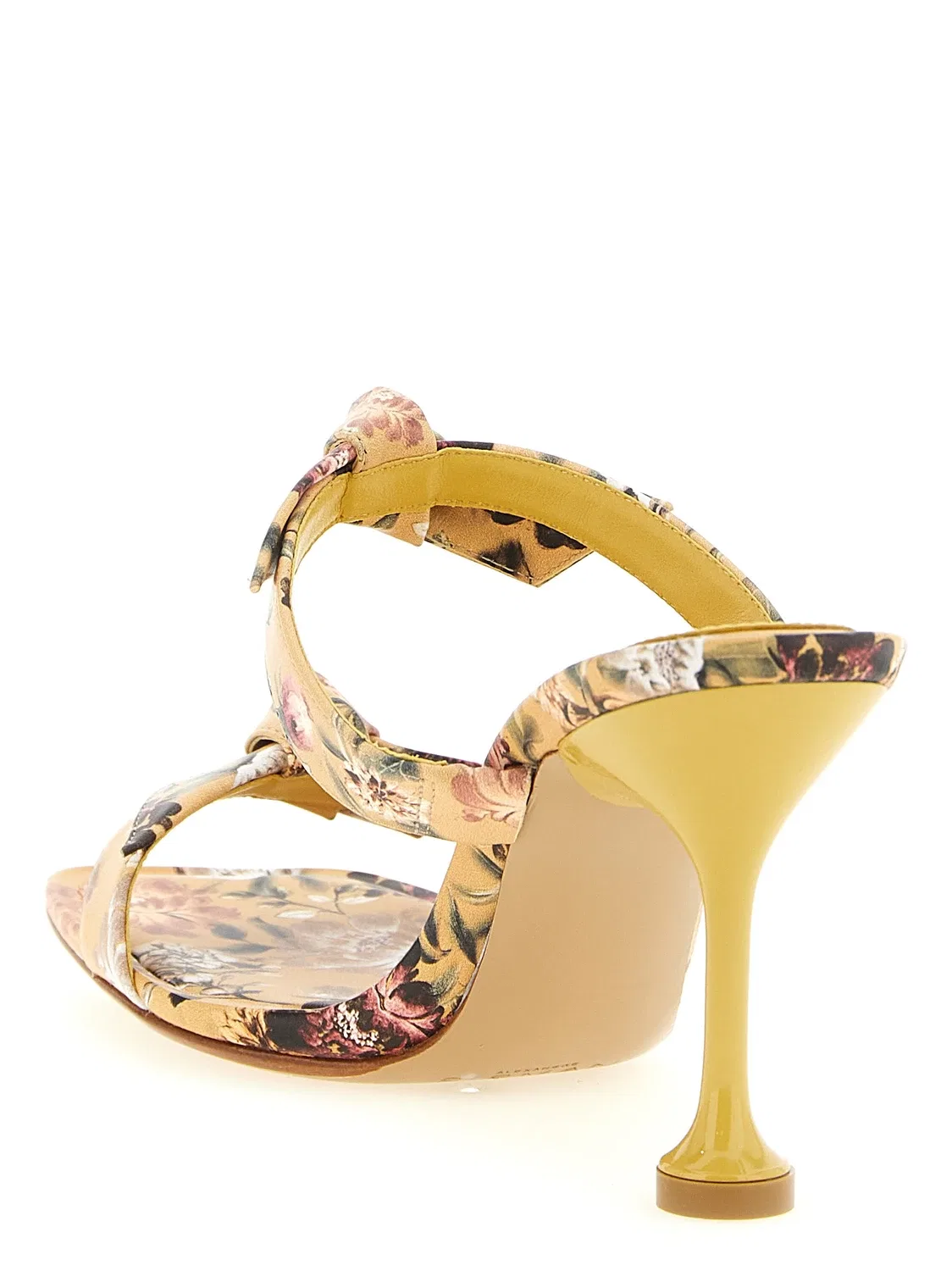 Сандалии «Clarita» A.Birman x AGUA by Agua Bendita Alexandre Birman, желтый — фото 3