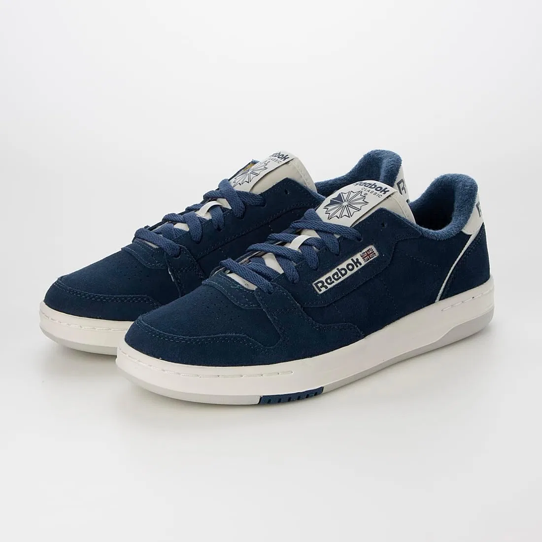 Кроссовки Lifestyle Reebok Phase Court, Batikblue Chalk Flashred — фото 3
