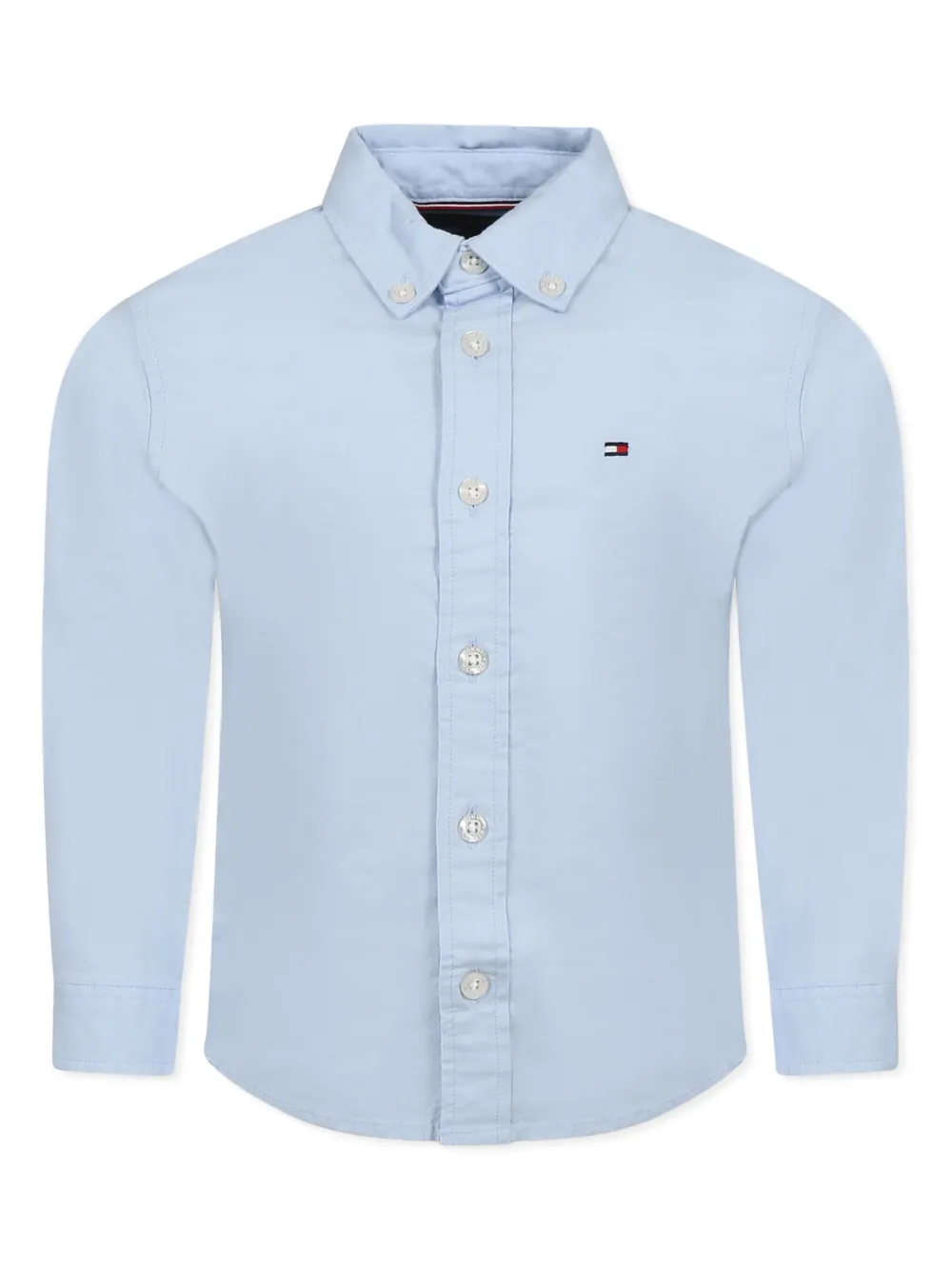 

Рубашка с логотипом Tommy Hilfiger Junior, синий