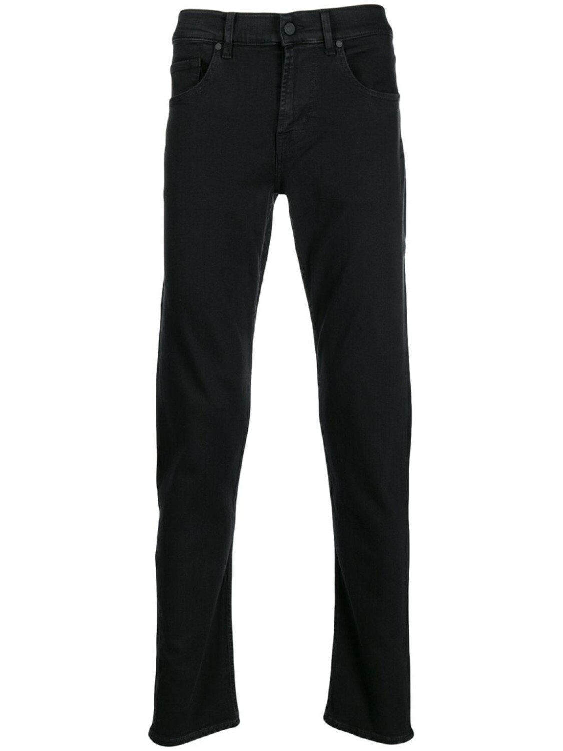 

7 For All Mankind зауженные брюки Slimmy, черный
