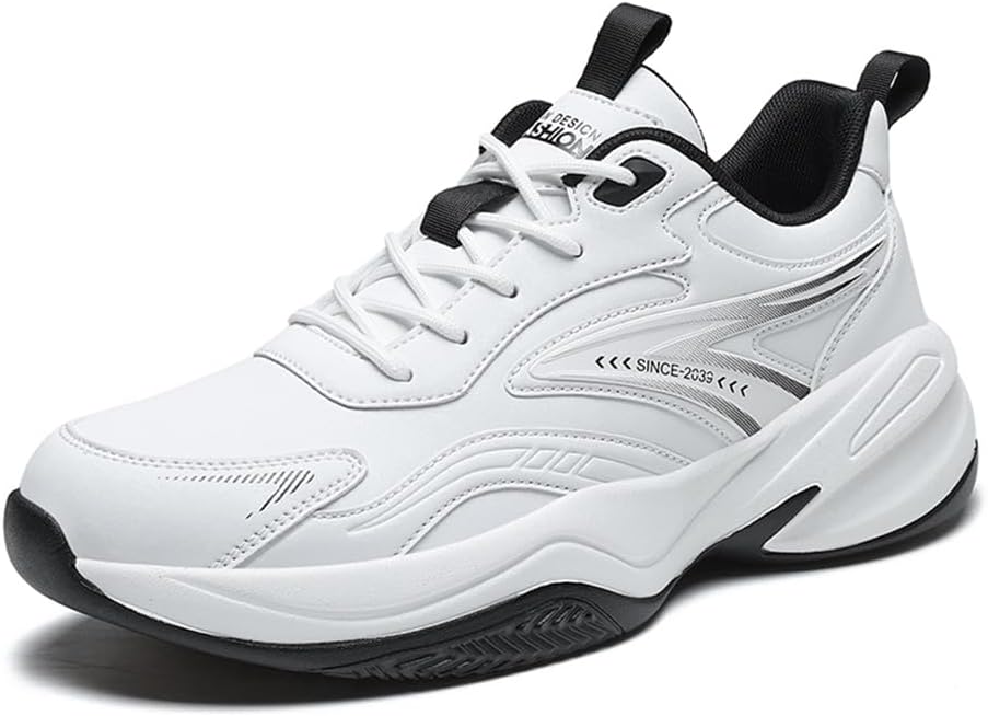 

Мужские спортивные кроссовки Rongduyan для прогулок, баскетбольных соревнований и активного отдыха на улице, белый