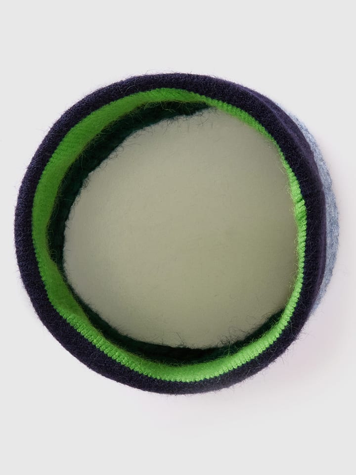 

Benetton Шарф-петля черного/зеленого/синего цвета