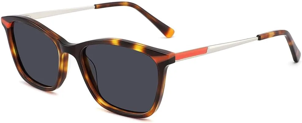 

Поляризованные женские солнцезащитные очки, солнцезащитные очки из ацетата с защитой от УФ-излучения UV400, женские очки для активного отдыха HDUBFY, Yd1157t-c2