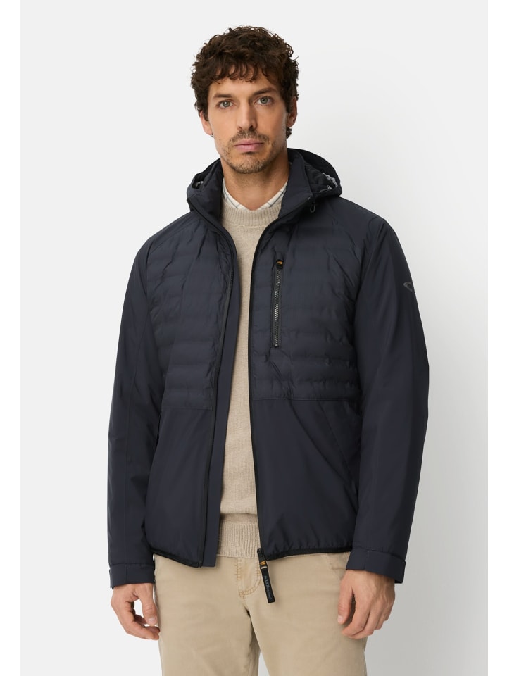 

Camel Active Куртка teXXXactive со съемным капюшоном, темно-синего цвета