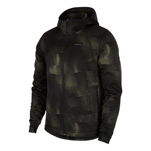

Куртка Nike LeBron James Sports Basketball Hooded Jacket Camouflage Green, зеленый