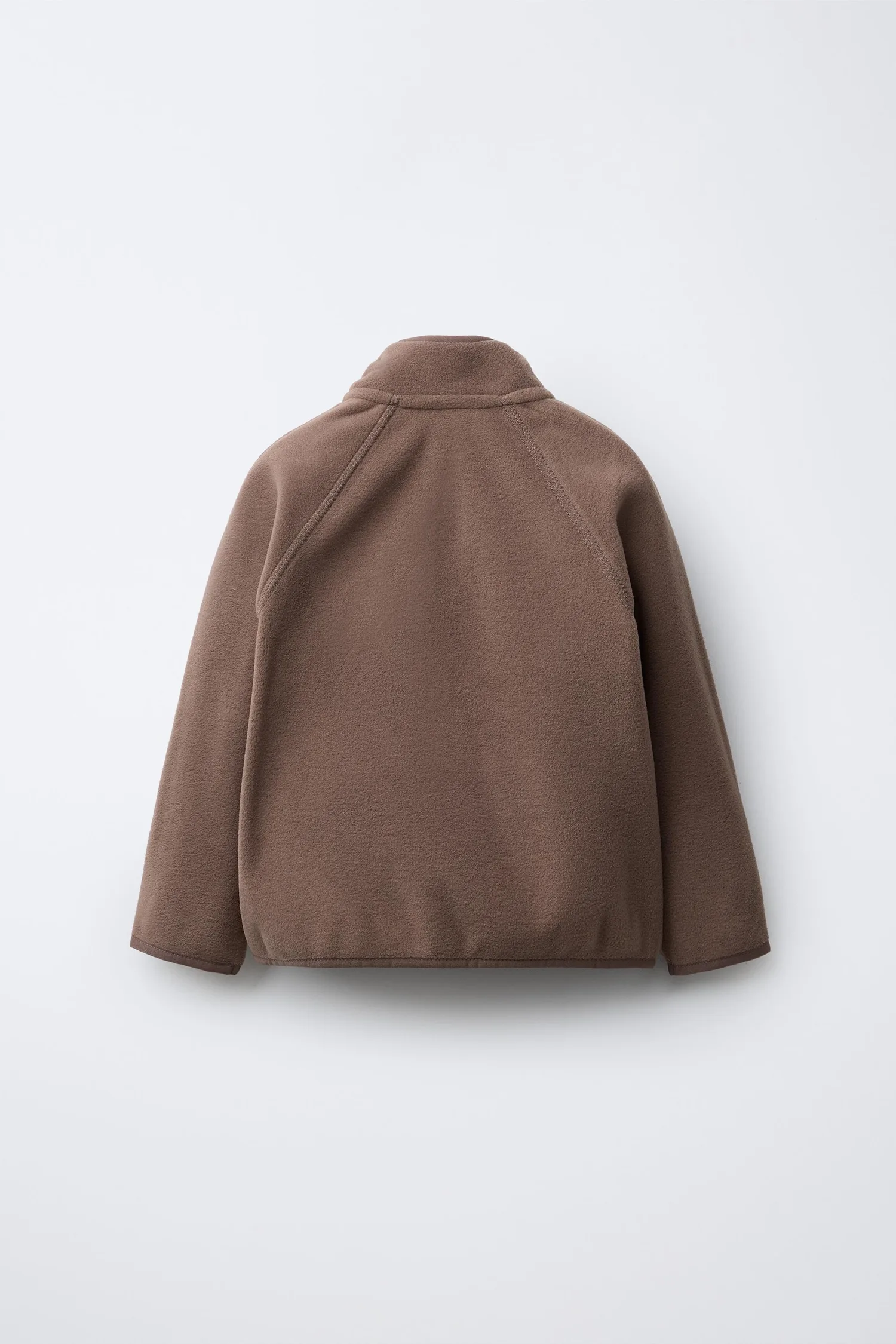 Флисовая куртка из коллекции polartec  ski Zara, коричневый — фото 2