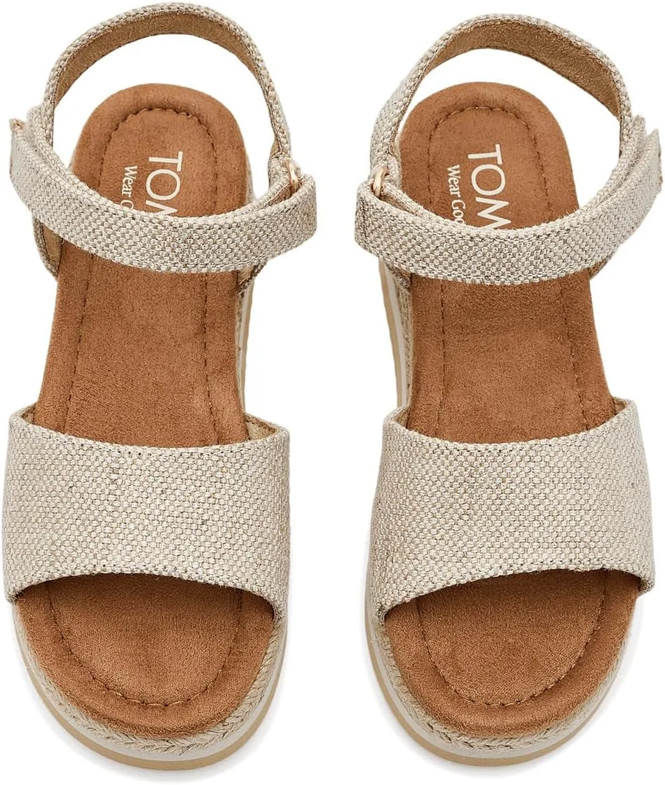 Сандалии TOMS Girls Diana, шампань — фото 3