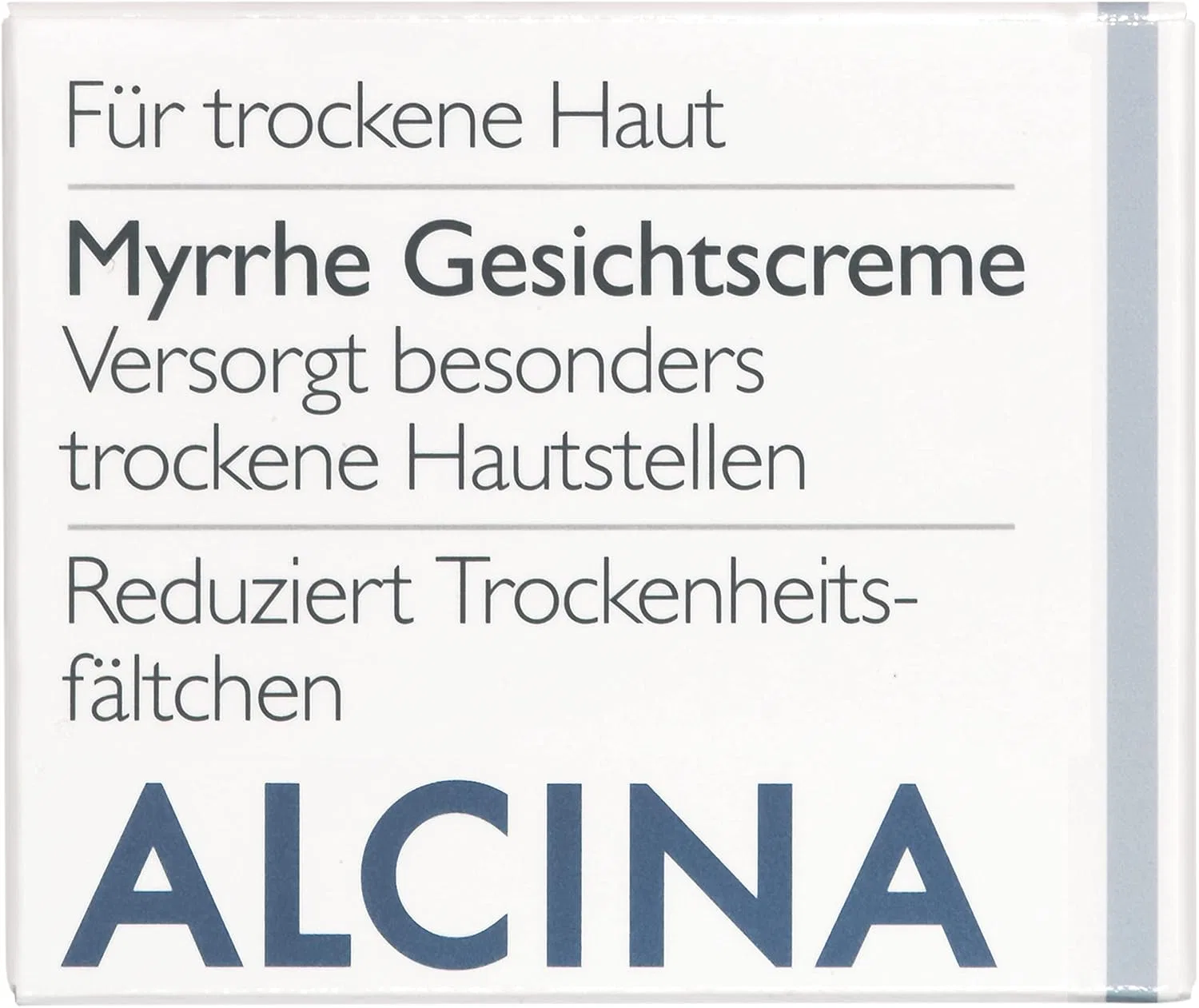 Крем для лица Alcina — Myrrh Face Cream для сухой кожи, 100 мл — фото 2
