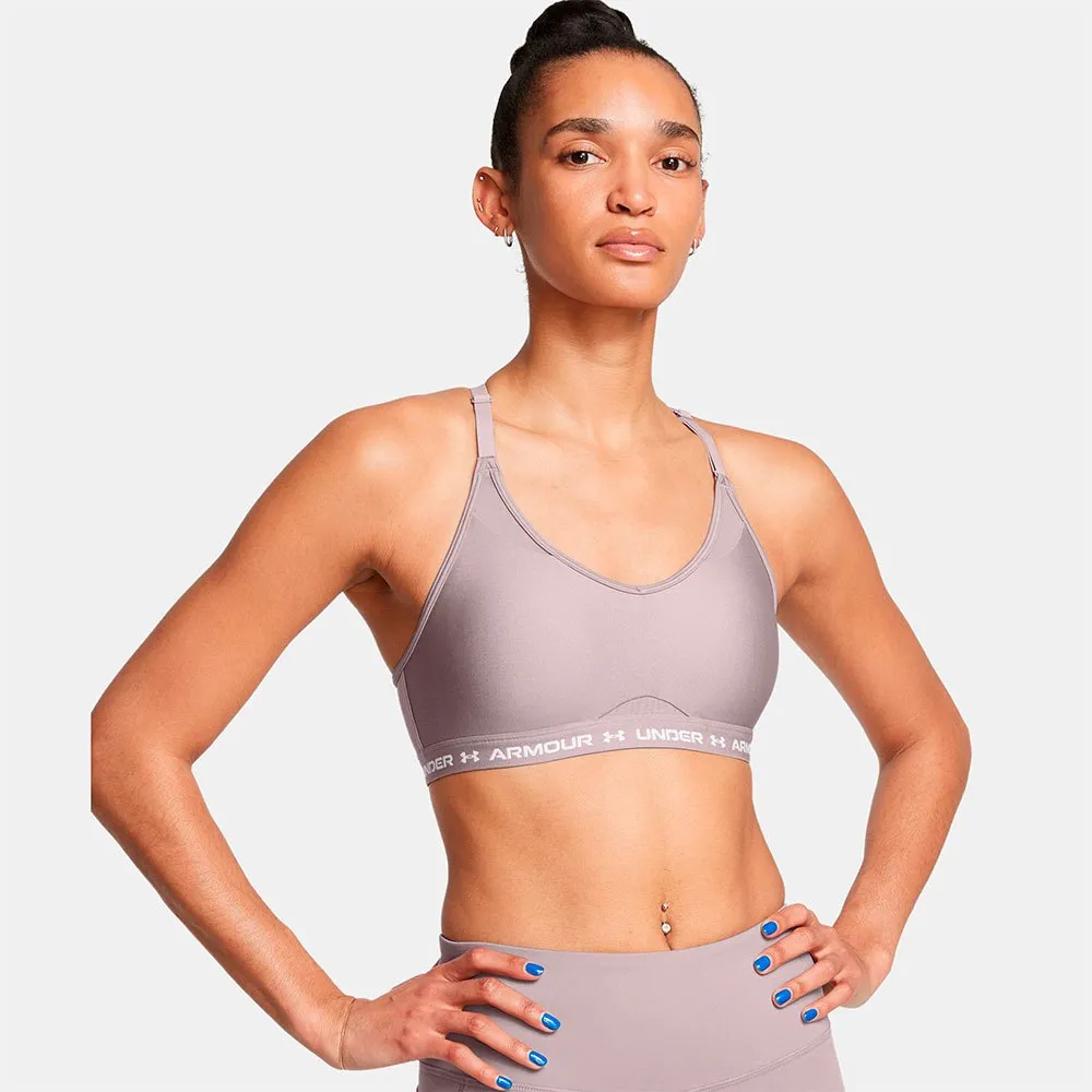 

Спортивный топ Under Armour Crossback low support, серый