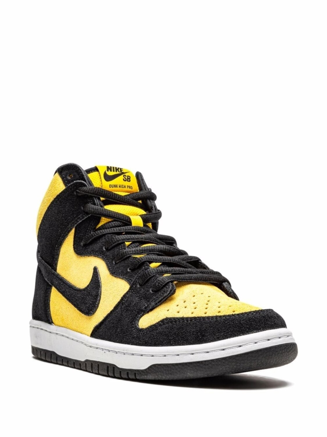 Nike кроссовки SB Dunk High Pro Reverse Goldenrod, черный — фото 2