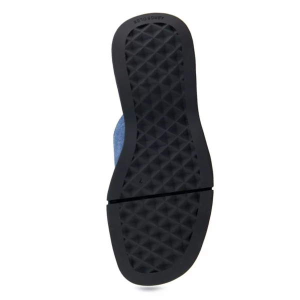 Женские сандалии Faith на платформе с квадратным каблуком Aerosoles, цвет blue jean — фото 4