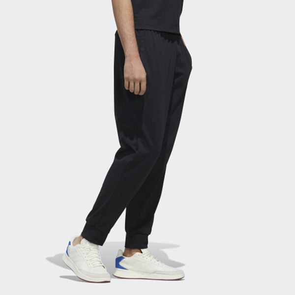 Спортивные штаны adidas M Ess Sj Jogger Lacing Sports Long Pants Black, черный — фото 4