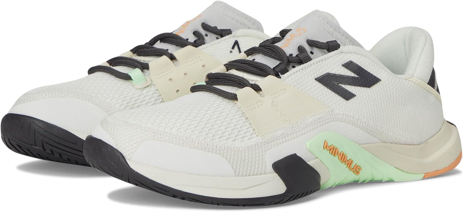Кроссовки New Balance Minimus TR V2, цвет White/Black/Lab Green