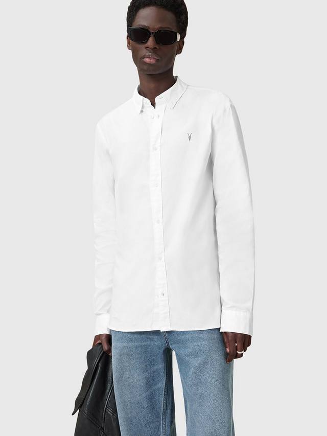 

Хоторн рубашка с длинными рукавами AllSaints, White