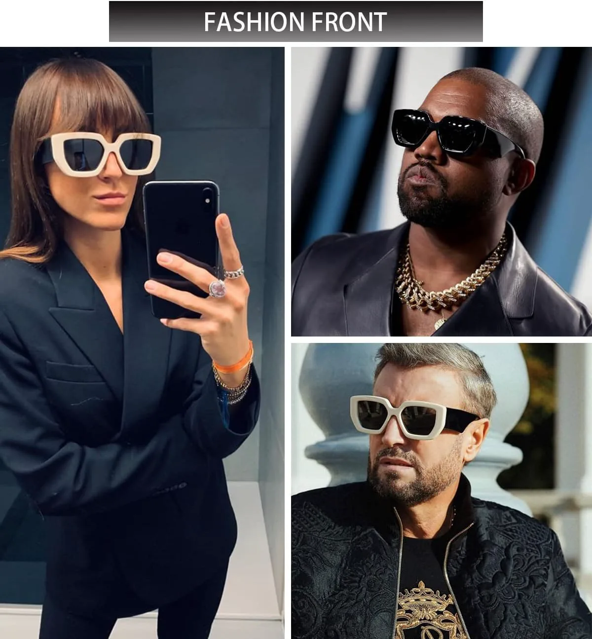 

HYLLE Винтажные солнцезащитные очки большого размера для женщин, квадратная форма, ретро, ​​роскошные большие солнцезащитные очки, модные очки, Light Green/Clear